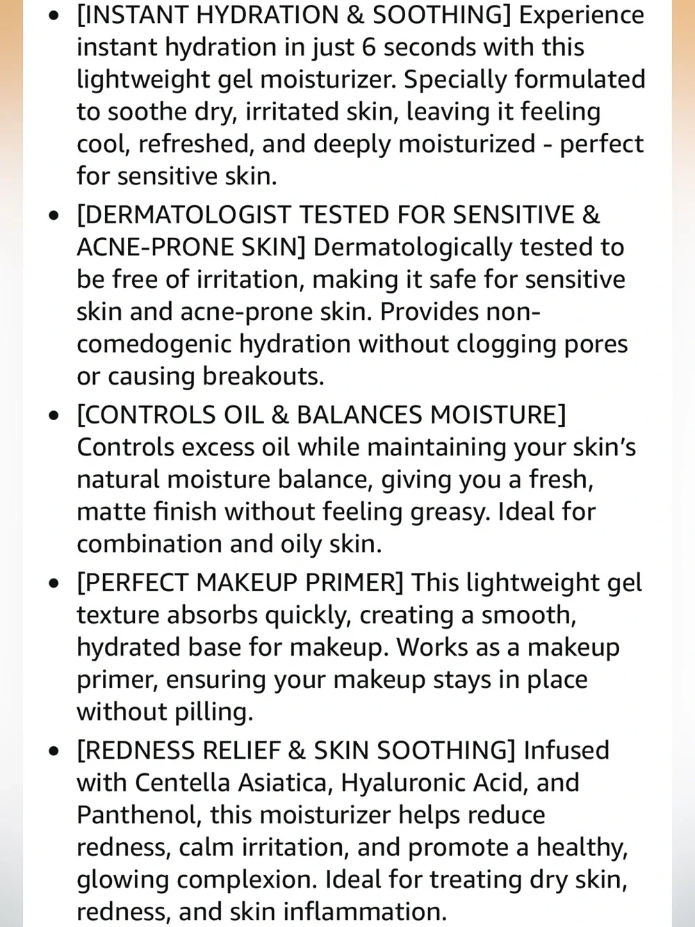Sephora instant hydration